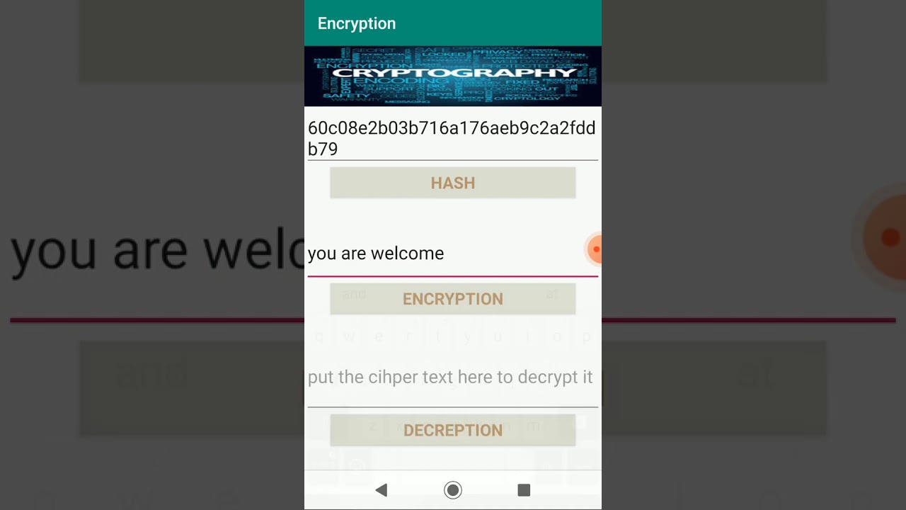 Secure Your Messages with My AES Encryption Android App 🔒
