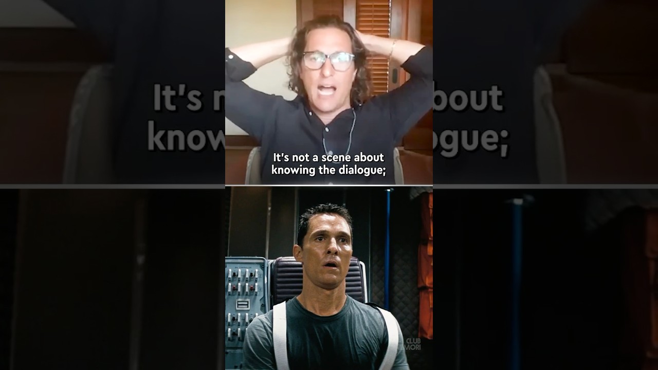 Interstellar Scene Revealed by Matthew McConaughey 🎬
