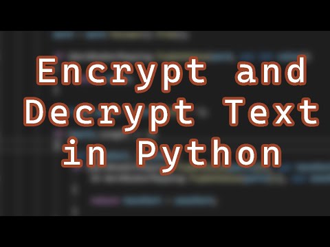 How to Encrypt and Decrypt Text Using Python (Simple)