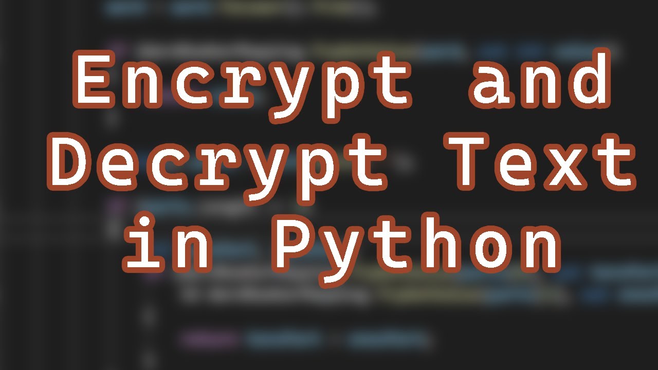Simple Guide to Encrypting and Decrypting Text in Python