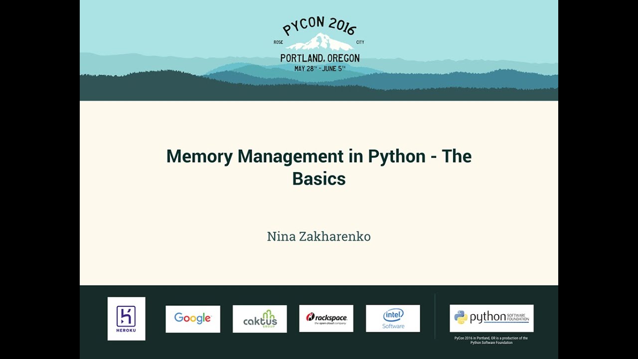 Master Python Memory Management: Essential Tips from PyCon 2016 🧠
