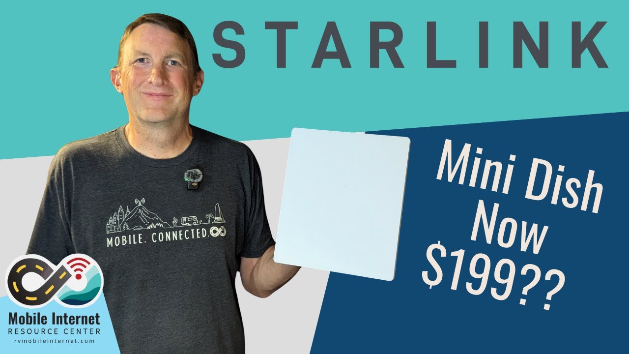 Starlink Mini Dish Now $199 – RV & Boat Internet 📡