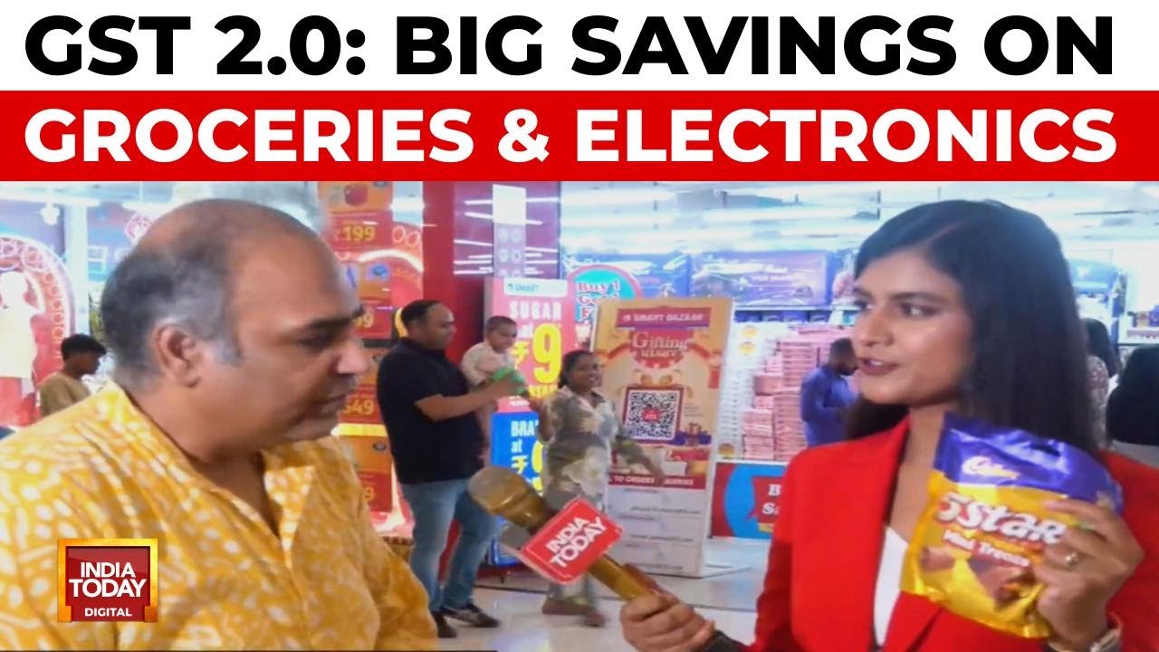 GST 2.0 Rate Cut: Save Big on Groceries, TVs & Electronics This Festive Season 🎉