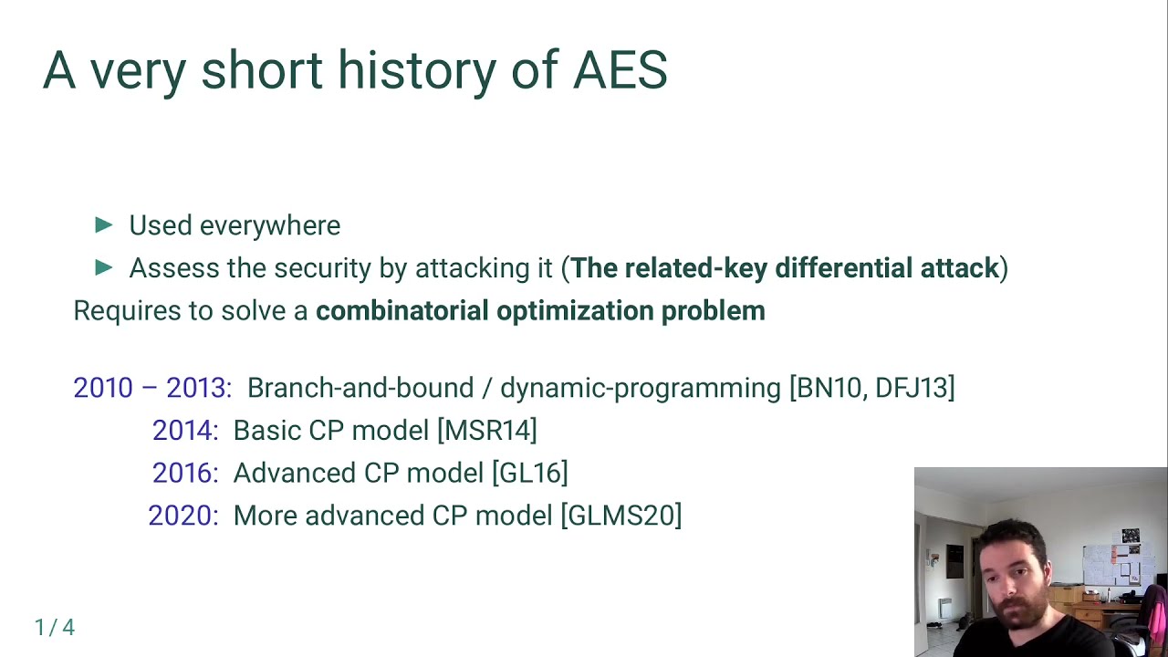 CP2021 Trailer: Automating Declarative Models for Differential Cryptanalysis 🔐