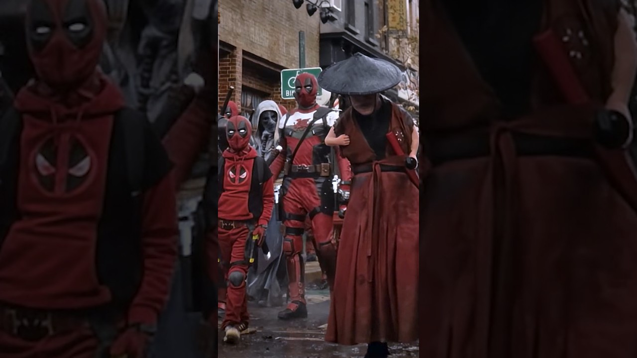 Deadpool Variants in 'Deadpool & Wolverine' #Marvel