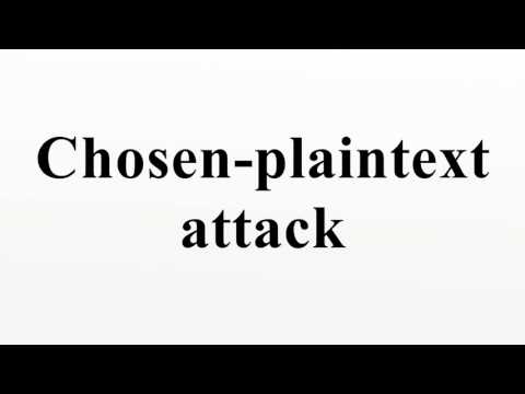 Chosen-plaintext attack
