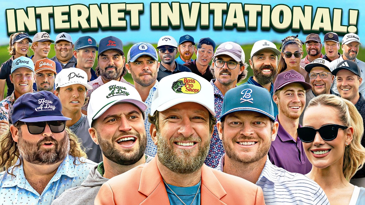48 Golfers Compete for One Million Dollars at the Internet Invitational