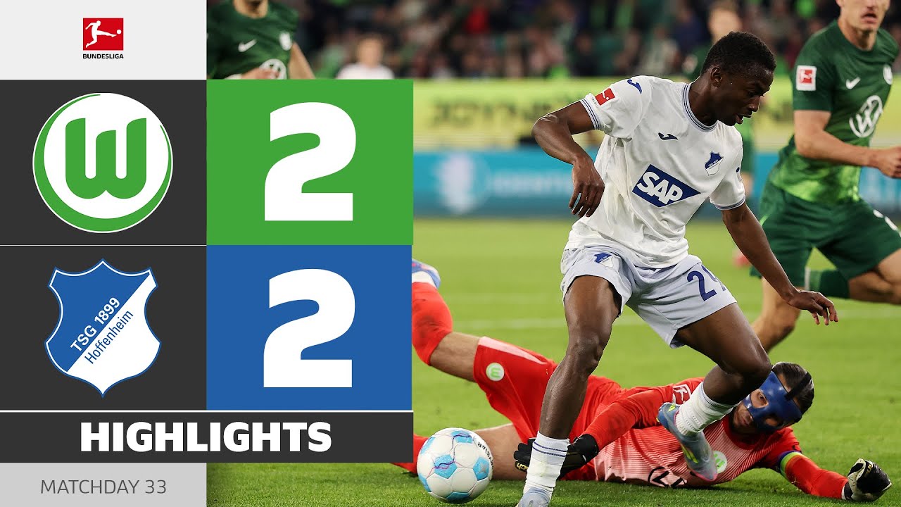 Incredible Own Goal! 🔥 Fastest Ever in Wolfsburg vs. Hoffenheim | Bundesliga MD 33 Highlights