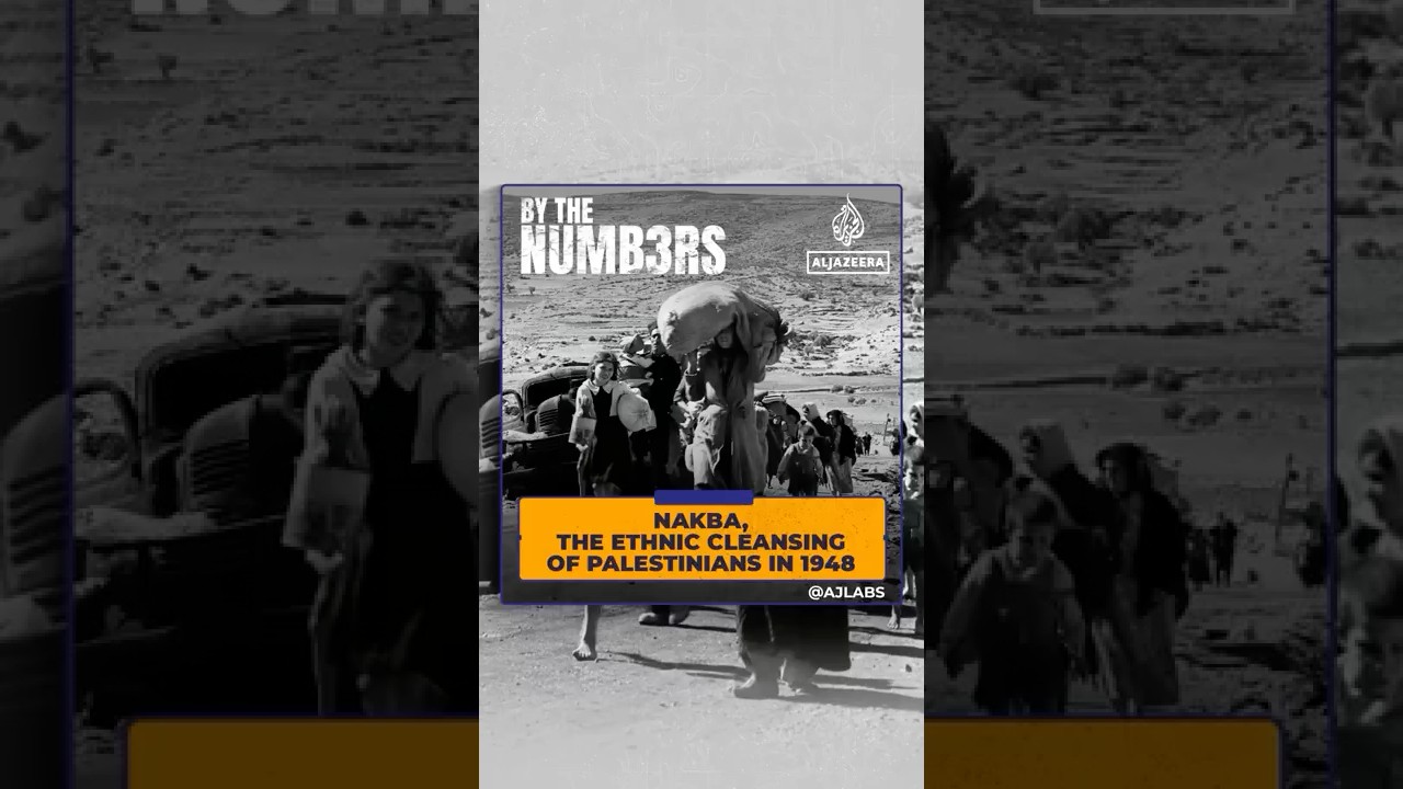 Nakba: 1948 Palestinian Ethnic Cleansing 📉