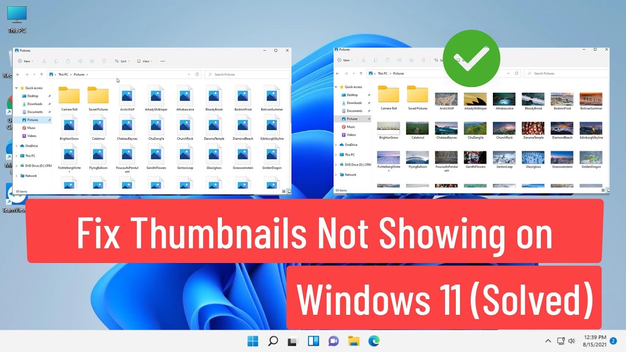 Fix Thumbnails Not Showing on Windows 11 🖼️