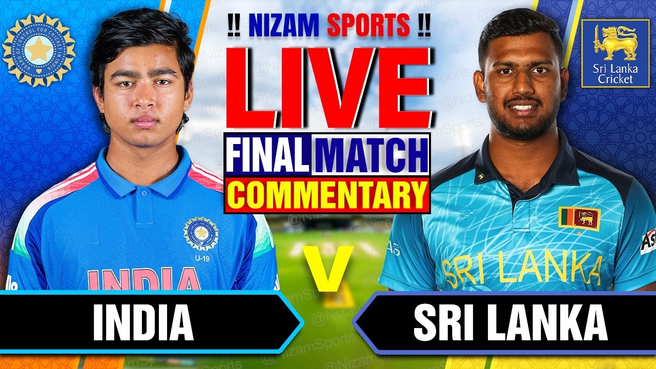 🔴Live: India vs Sri Lanka | Final ODI | Live Cricket Score & Commentary