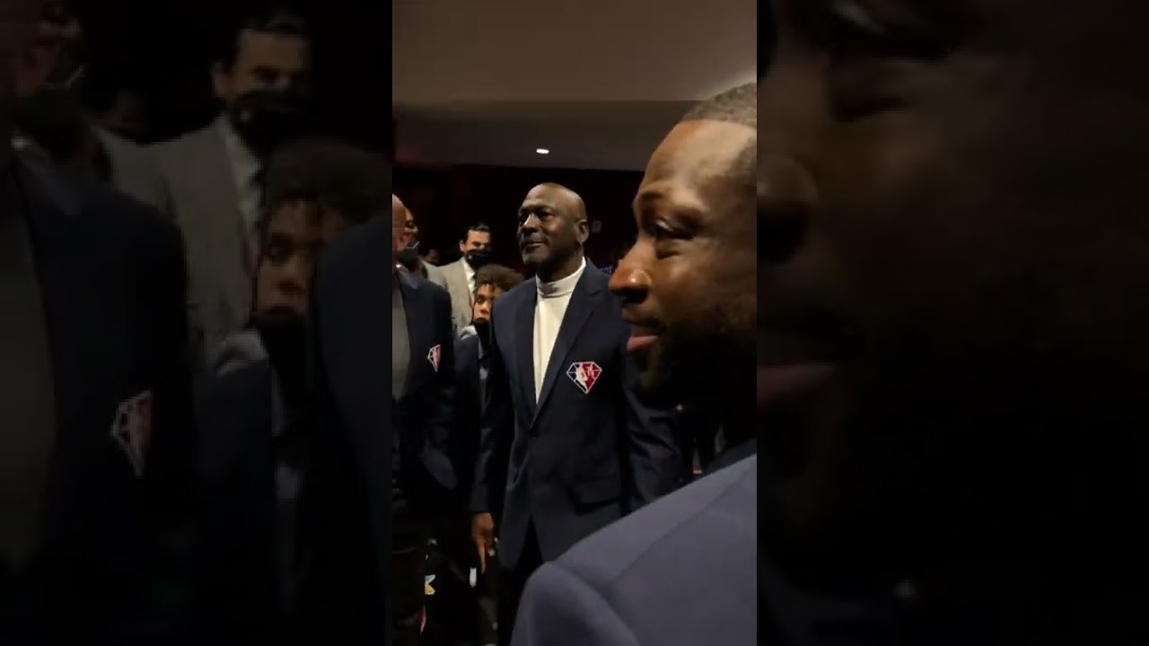 Michael Jordan Challenges Magic Johnson to 1v1 at NBA 75 🎉