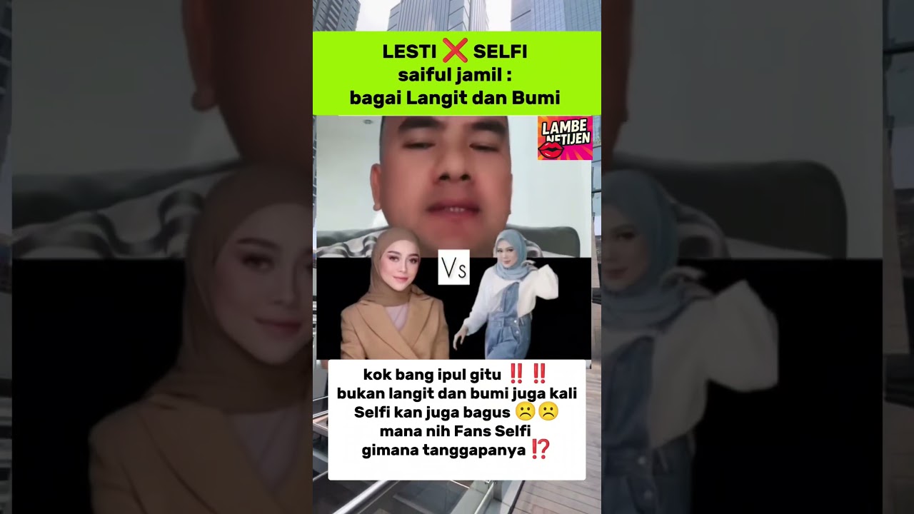 Masalah Bang Ipul dan Selfi π