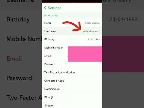 Snapchat Username problem || How to change your snap username || #shorts