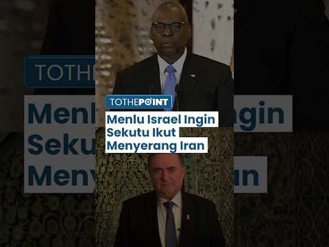 Cari Dukungan, Menteri Luar Negeri Israel Harapkan Sekutu Ikut Menyerang jika Iran Menyerang