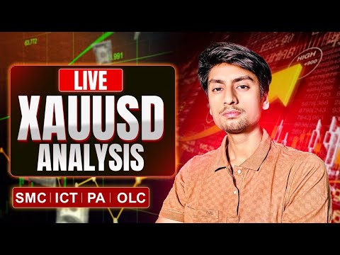 LIVE XAUUSD GOLD and CRYPTO SMC/ICT ANALYSIS | Live crypto & gold | @NitishFx_  | 29 Aug