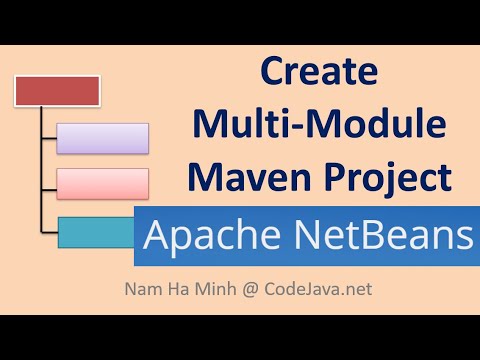 Create Multi-Module Maven Project in NetBeans IDE