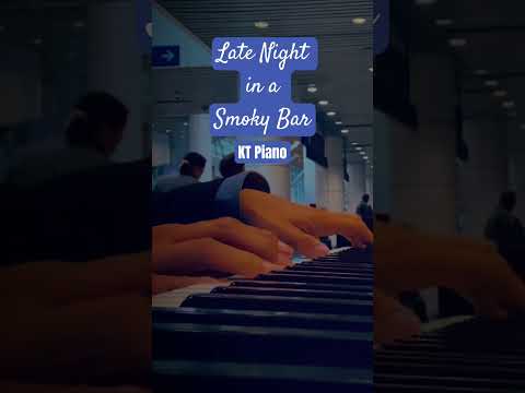 Late Night in a Smoky Bar (Shorts) #pianotutorial #jazzpiano #easylisteningmusic
