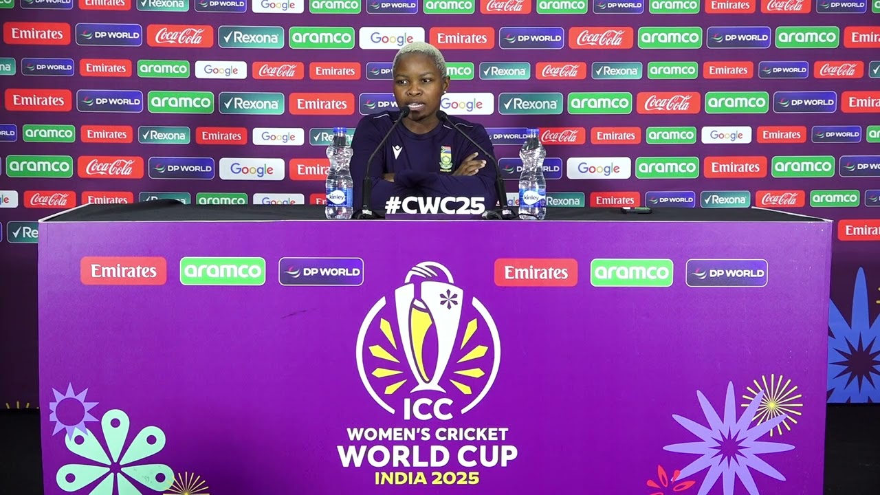 Nonkululeko Mlaba Confident Ahead of South Africa's World Cup Clash with Sri Lanka 🏏