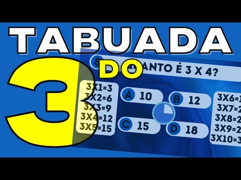 Quiz da Tabuada do 3: Domine a Multiplicação Brincando!