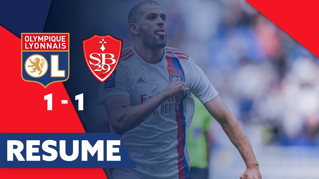 Résumé OL - Brest : Match nul 1-1 | Ligue 1 Uber Eats ⚽