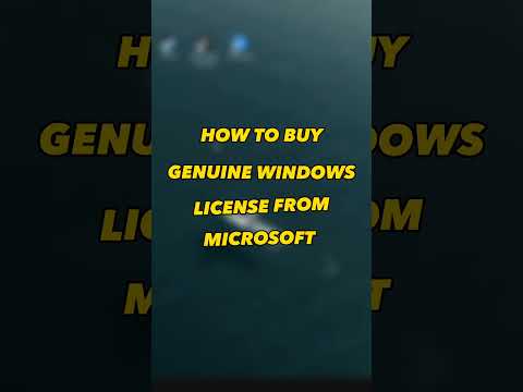 How To Buy Genuine Windows 10/11 Licenses From Microsoft ✅