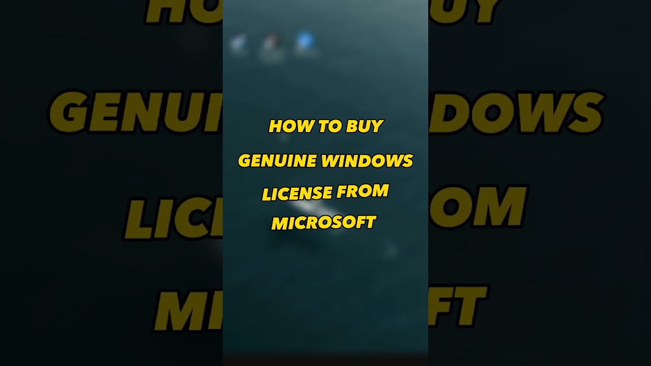 Buy Genuine Windows 10/11 Licenses Directly from Microsoft β