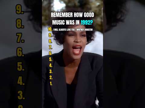 10 Best Songs Of 1992 #90s #90ssong #nostalgia