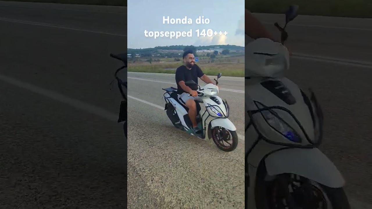 Honda Dio Top Speed: 140+ km/h