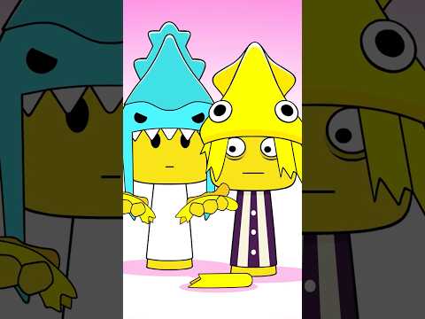 Sprunki OC Squid Kid meets Kraken Kid #sprunki #incredibox