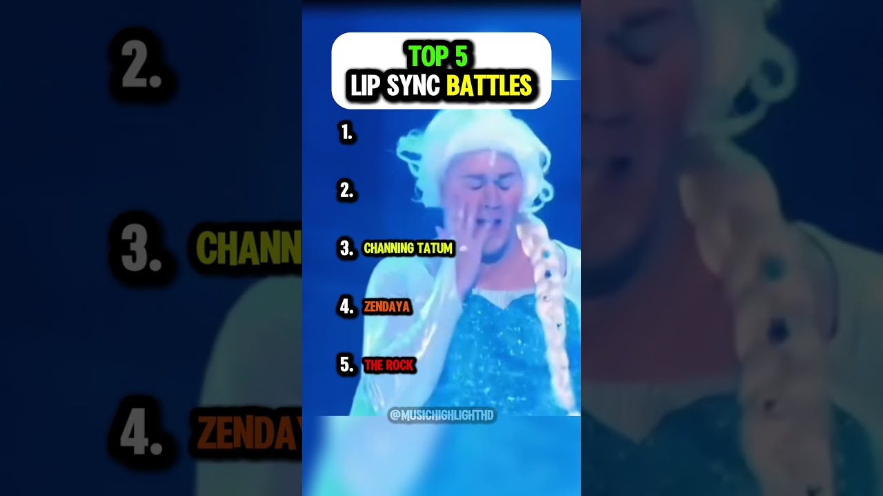 Top 5 Lip Sync Battles π€