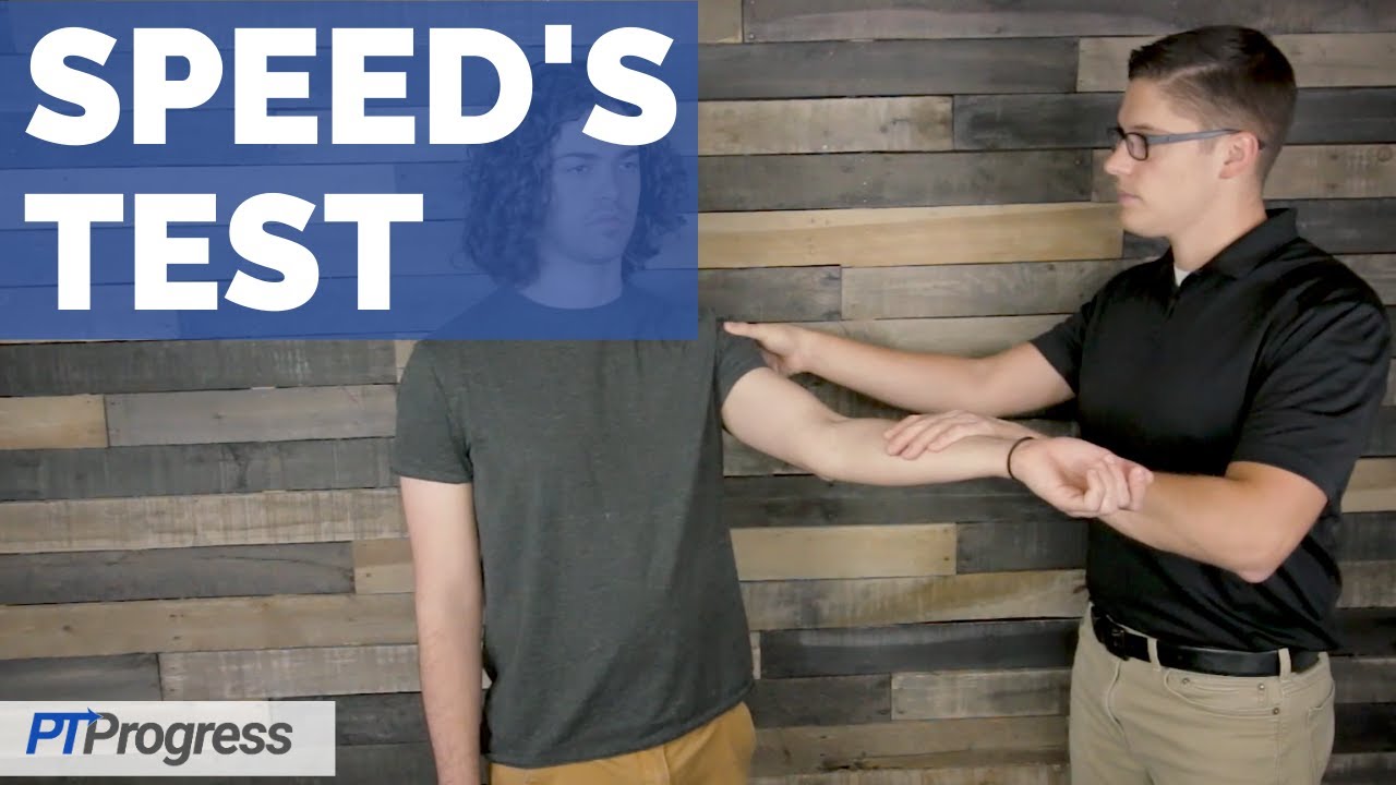 Speed's Test for Biceps Tendon & SLAP Lesions 🩺