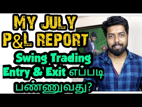 Swing Trading Entry & Exit Tips | July Profit & Loss