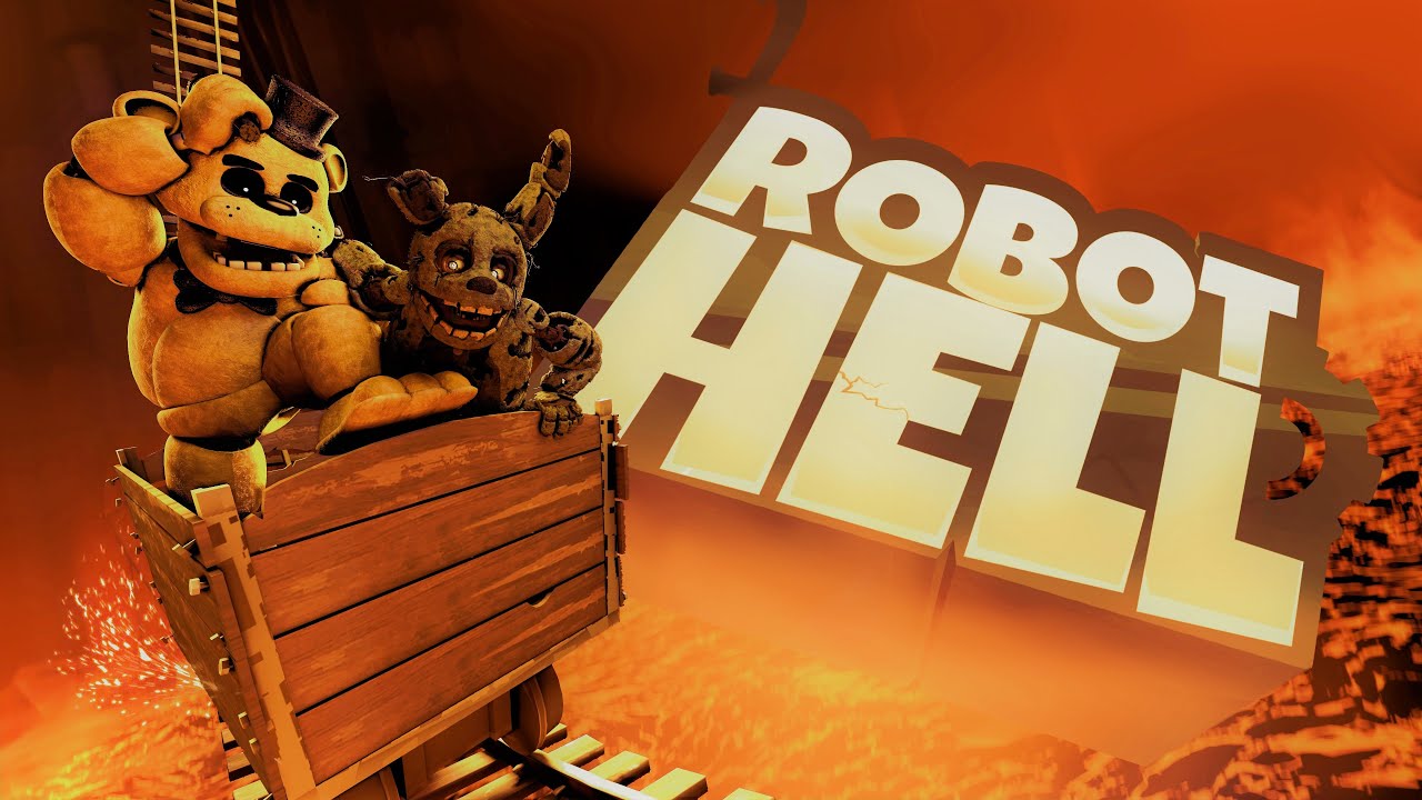 SFM/FNAF Robot Hell Scene 😱