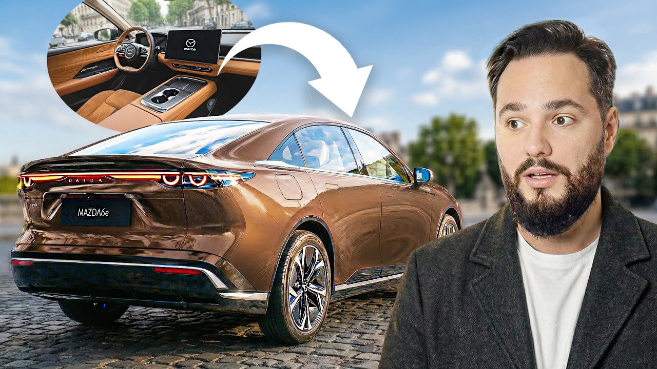 1 Test de la Mazda 6E 2025 : Intérieur Moderne en 10 min