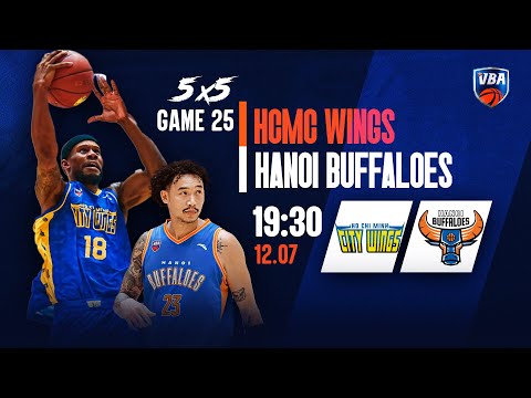 🔴 Livestream Ho Chi Minh City Wings - Hanoi Buffaloes | VBA 2023