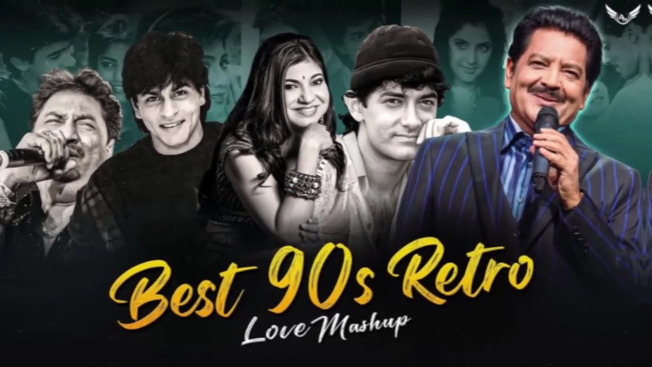 90s Retro Love Mashup 🎶 Hindi Hits & Classics