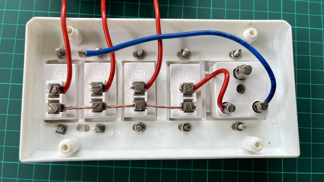 Ultimate Guide to Wiring a 4-Switch and 1-Socket Board 🔧