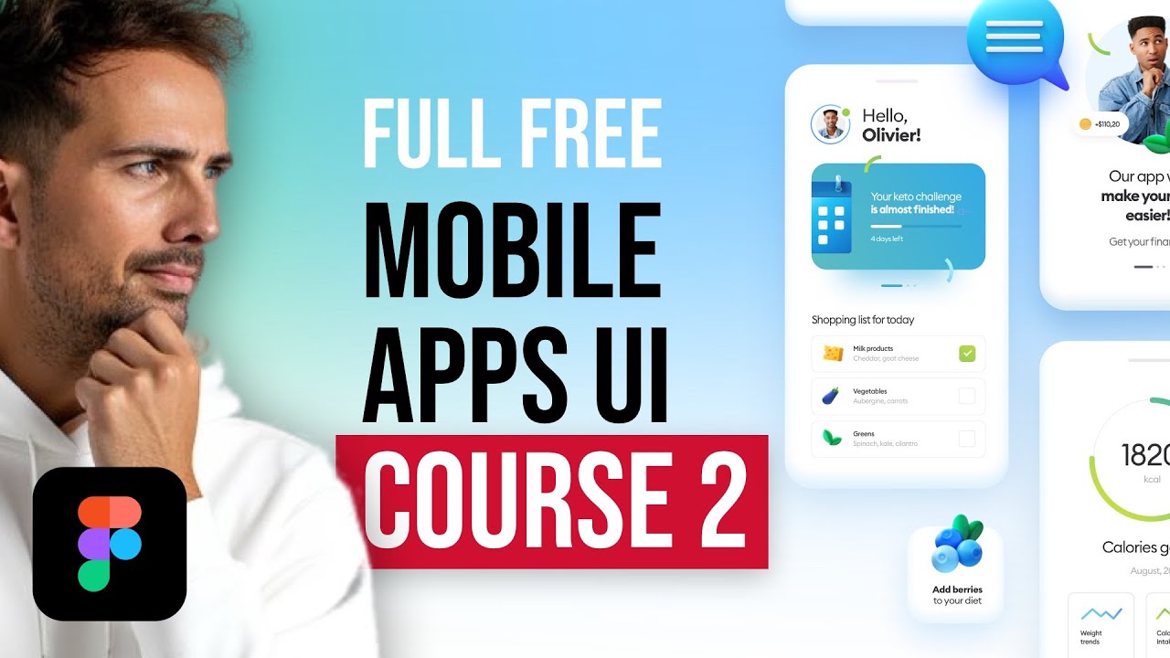 Full App Design Course - High Fidelity UI/UX in Figma