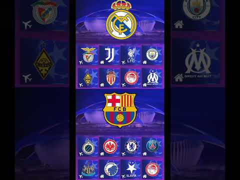 إليكم قرعة دور المجموعات في دوري أبطال أوروبا 2025/26 🏆 #برشلونة #ريال_مدريد #morocco #football
