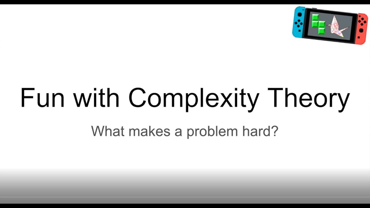 TechNights Session 3: Unlocking the Secrets of Computational Complexity 🔍