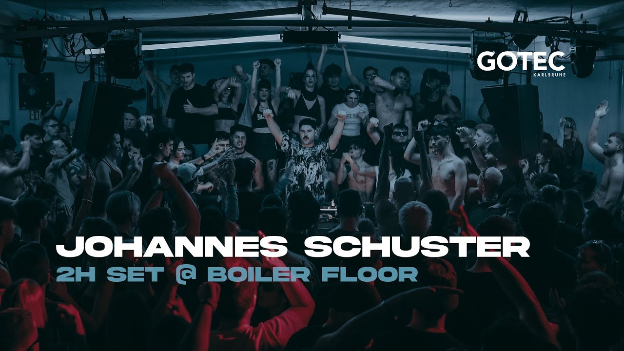 Johannes Schuster | Boiler Gotec Club | 2h Techno Set 🎶