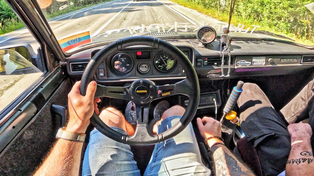 2010 Experience the Classic 2010 LADA 2105 1.6 MT in a Thrilling POV Test Drive 🚗