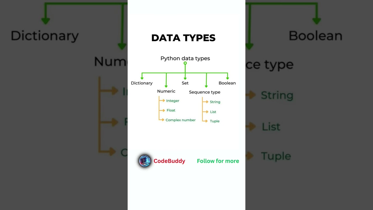 Python Data Types in 1 Minute: Quick & Easy Guide for Beginners 🐍