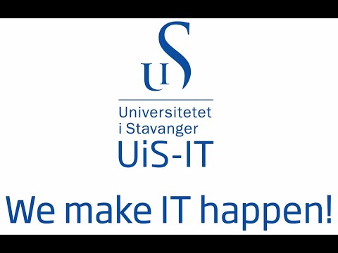 UiS IT hjelp og veiledning