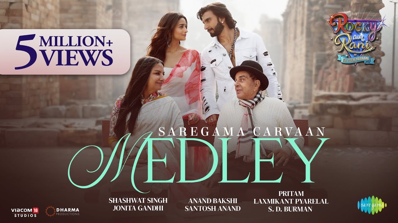 Saregama Carvaan Medley | Rocky Aur Rani Kii Prem Kahaani | Ranveer & Alia's Romantic Classic 🎶