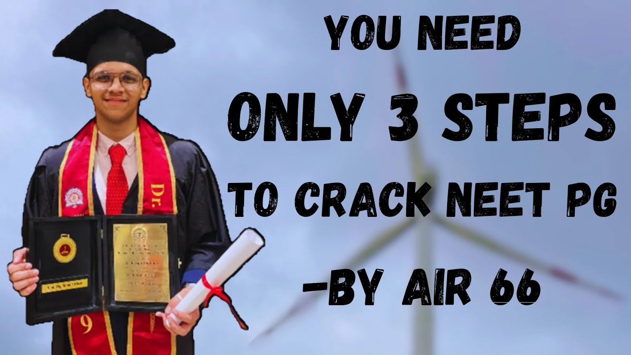 Hypersimplified approach to NEET PG under 6 mins by AIR 66 | How to study for NEET PG