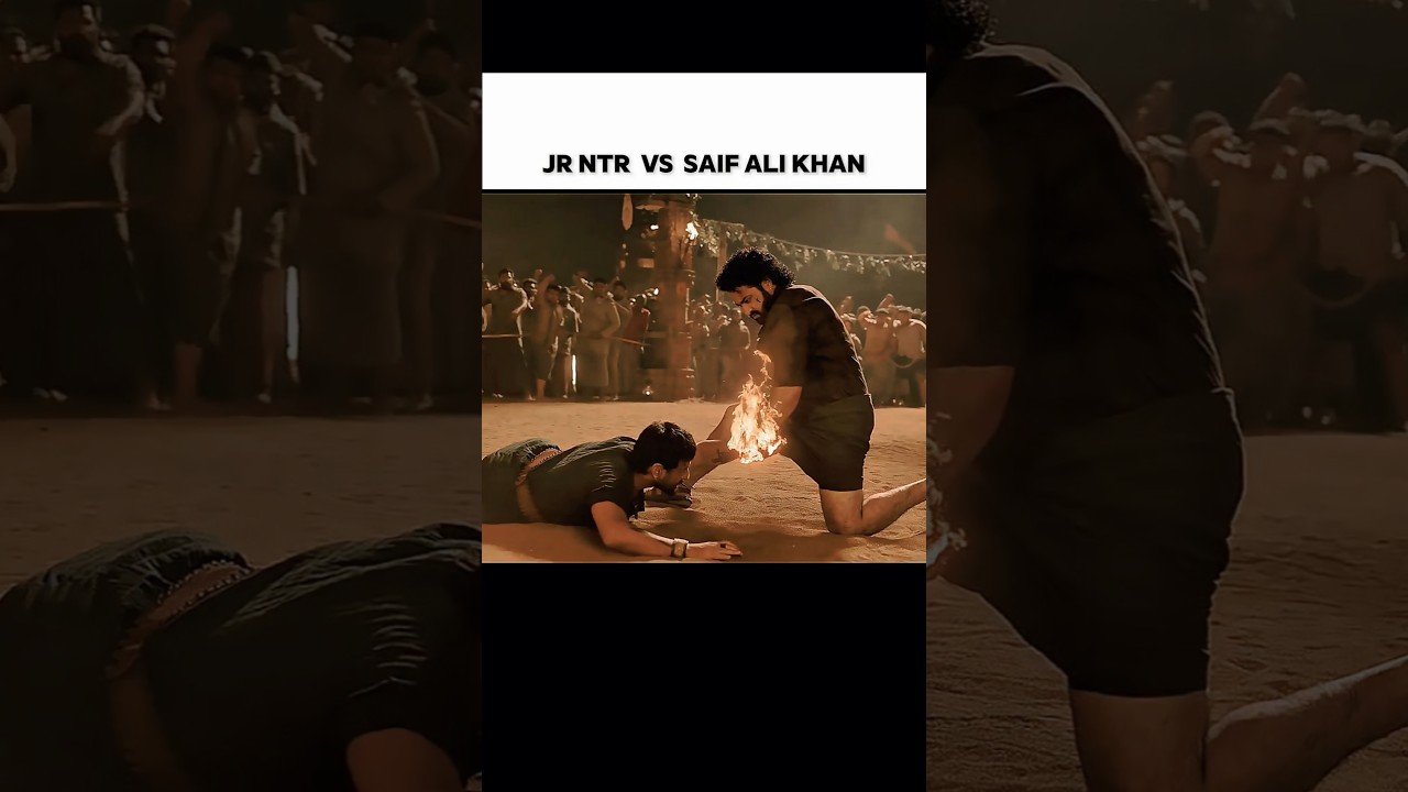 Devara Movie: NTR vs Saif Ali Khan Epic Fight 💥