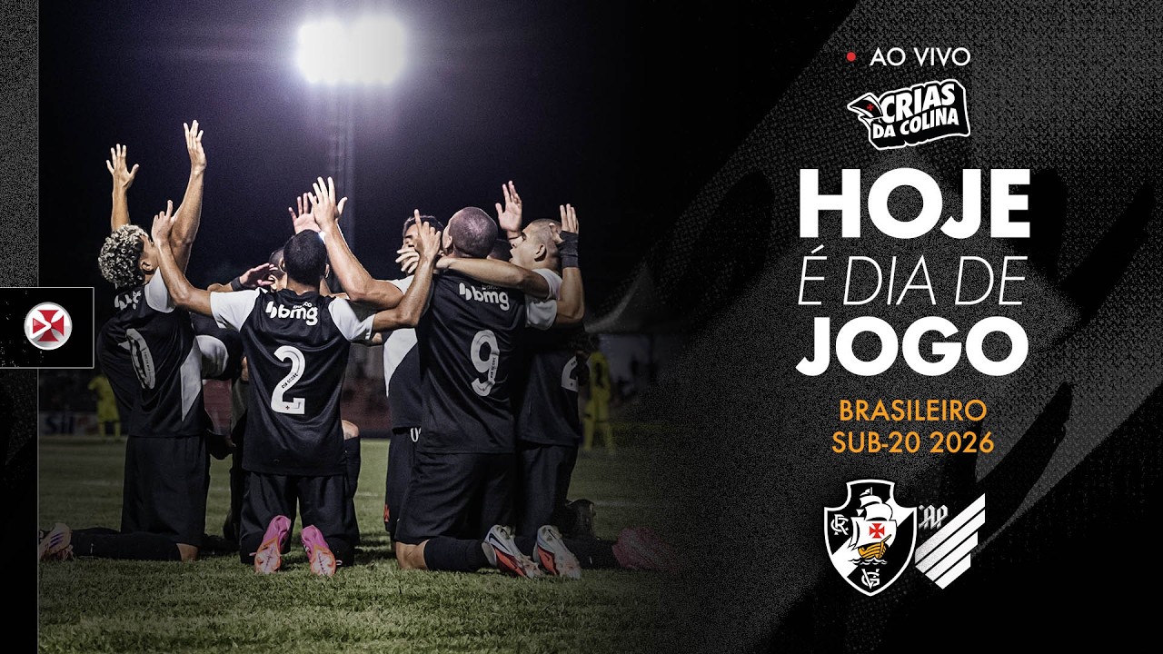 Vasco x Athletico Sub20 ao Vivo | Brasileirão 2026