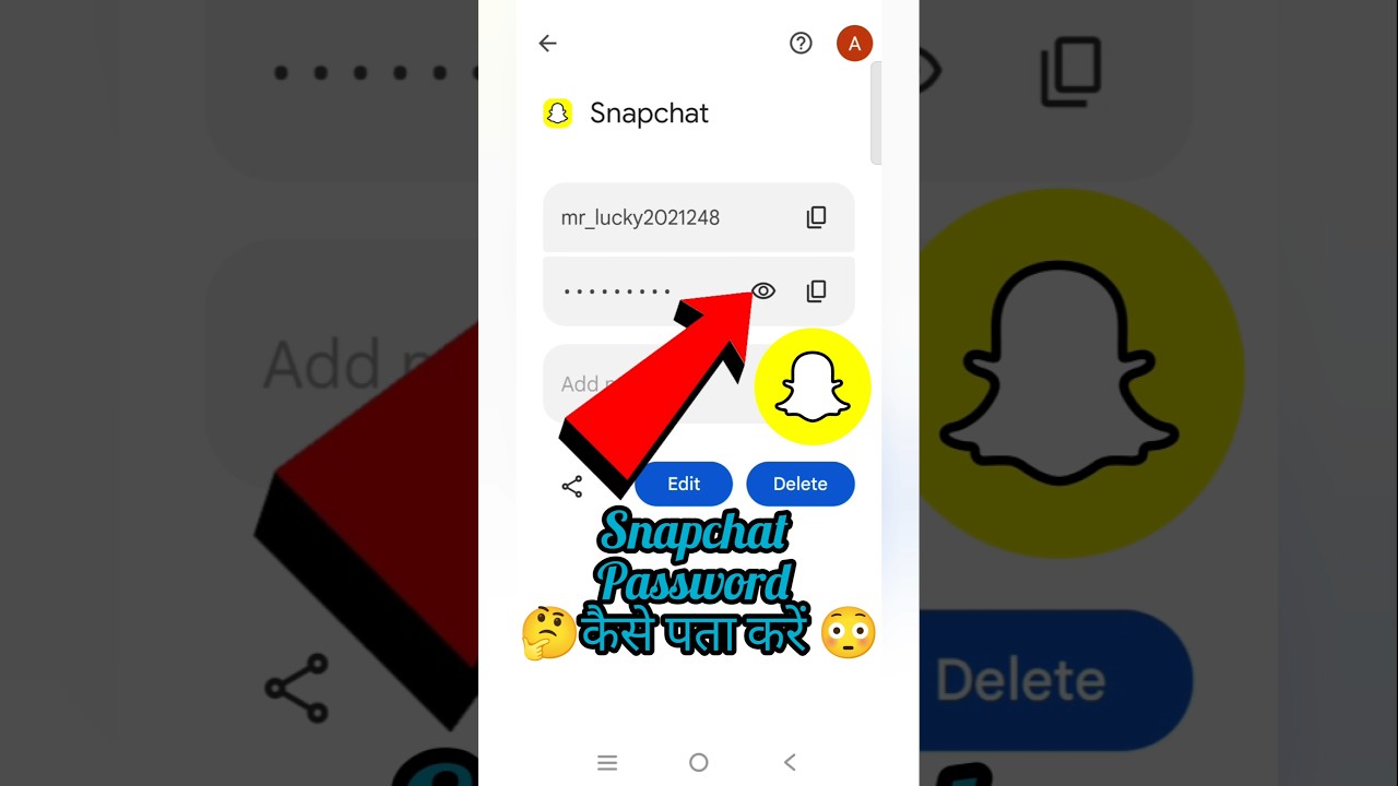 Snapchat Password Bhul Gaye? Jaane Kaise Pata Kare